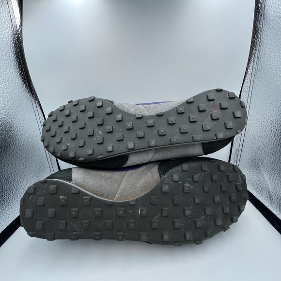 Nike Vintage Suede Sneakers Gray Purple Swoosh Men’s 10 EU 44 - Picture 12 of 13